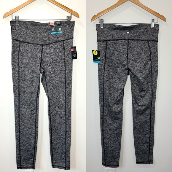 Xersion Full Length High Rise Gray Leggings (M) - Picture 1 of 9